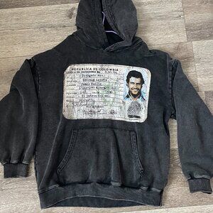 Oversized Vintage Hoodie: NARCOS Escobar